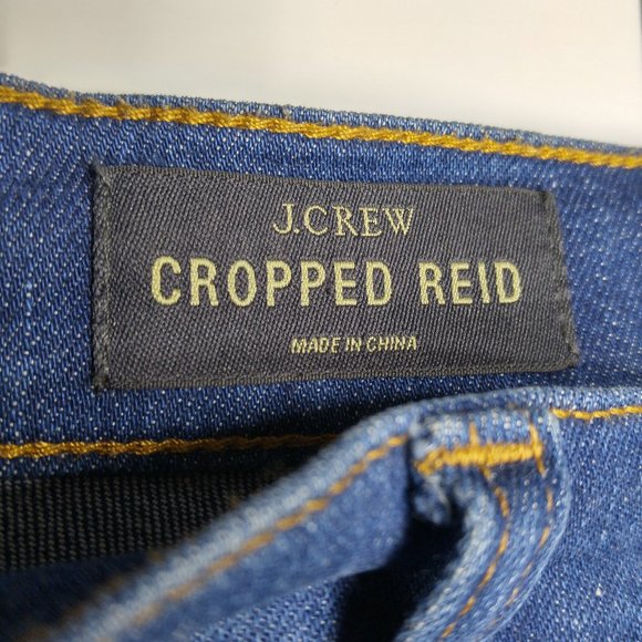 J.Crew Cropped Reid Capri Jeans 25 Stretch A177 - Picture 3 of 5